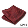 High Grade 2023 New Style Hot sale Silk Handkerchief Black Suit Accessories Solid Men Abraham Lincoln's birthday Pocket Square