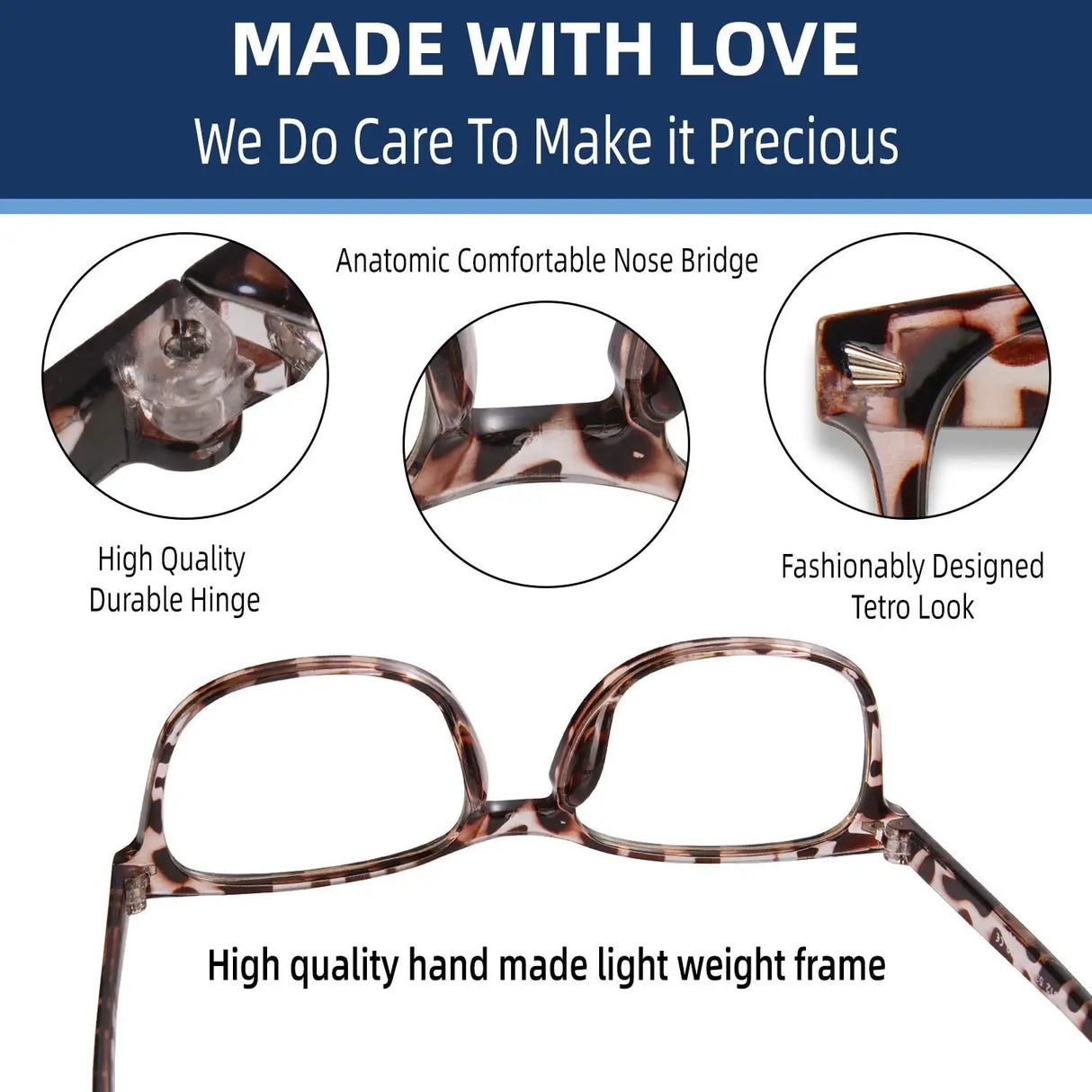 Blue Light Blocking Glasses | Computer Reading/Gaming/TV/Phones Glasses for Men Women | Night Driving UV Glare Glasses