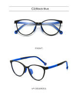 Blue Light Blocking Glasses for Kids Computer Glasses TR90 Frame Clear Lens Girl Boy Video Gaming Children Safety Eyewear