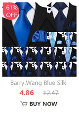 Barry.Wang Exquisite Children Tie Jacquard Silk Necktie HandKerchief for Child Boy Kids Party Birthday School 8 to 14 Years Old