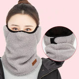 Fleece Face Mask for Women Winter Windproof Neck Warmer Reusable Mask Cycling Sport Face Cover Men Scarf Ski Hiking Riding Masks