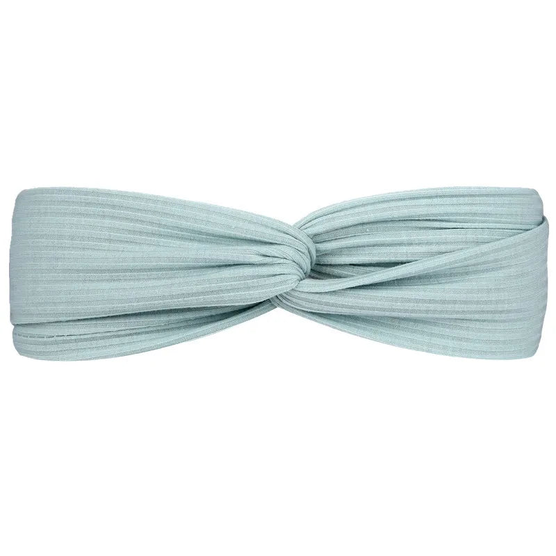Headbands For Women Girls Top Knot Stretchy Headband Boho Twisted Criss Cross Hair Bands Knitted Cotton Turban Hair Accessories