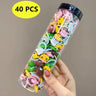 40PCS/10PCS Hair Accessories For Girl Elastic Hair Bands Cute Flowers Style Hair Ring Children Birthday Party Headdress Headwear