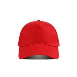 Wholesale 5-Panel Solid Color Embroidery Baseball Cap Custom Logo Snapback Cap Outdoor Curved Roof Dome Sunscreen Sports Cap