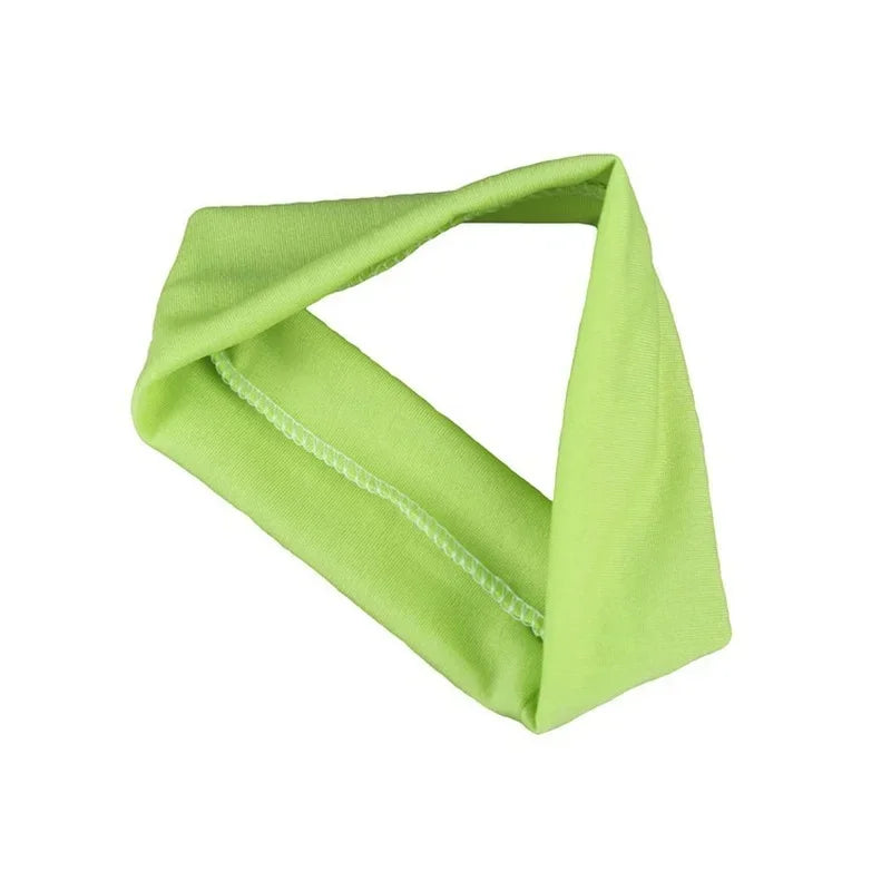 Fashion Sports Headbands for Women Solid Elastic Hair Bands Running Fitness Yoga Hair Bands Stretch Makeup Hair Accessories Hot