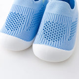 Spring Popular New Baby Shoes Mesh Knit Breathable Kid Girls Boys 0-3T Summer Slip-On Casual Sneakers Toddler Non-Skid Prewalker