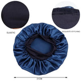 Bonnet Satin Sleeping Hat Hair Night Sleep Cap Head Cover Shower Caps for Bath and Sauna Bathing Shower Cap Bathroom Products