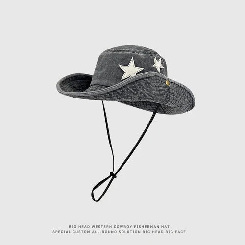 Chapeau de pêcheur rétro style Spice Girls des années 2000, casquette de soleil de cow-boy d'été, casquette de voyage, photo Bob Panama, chapeau de seau de randonnée en plein air pour femmes