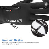 Outdoor Winter Gloves Motorcycle Gloves With Fleece Lined Touch Screen Snow Glove Waterproof Thermal Gloves For Riding