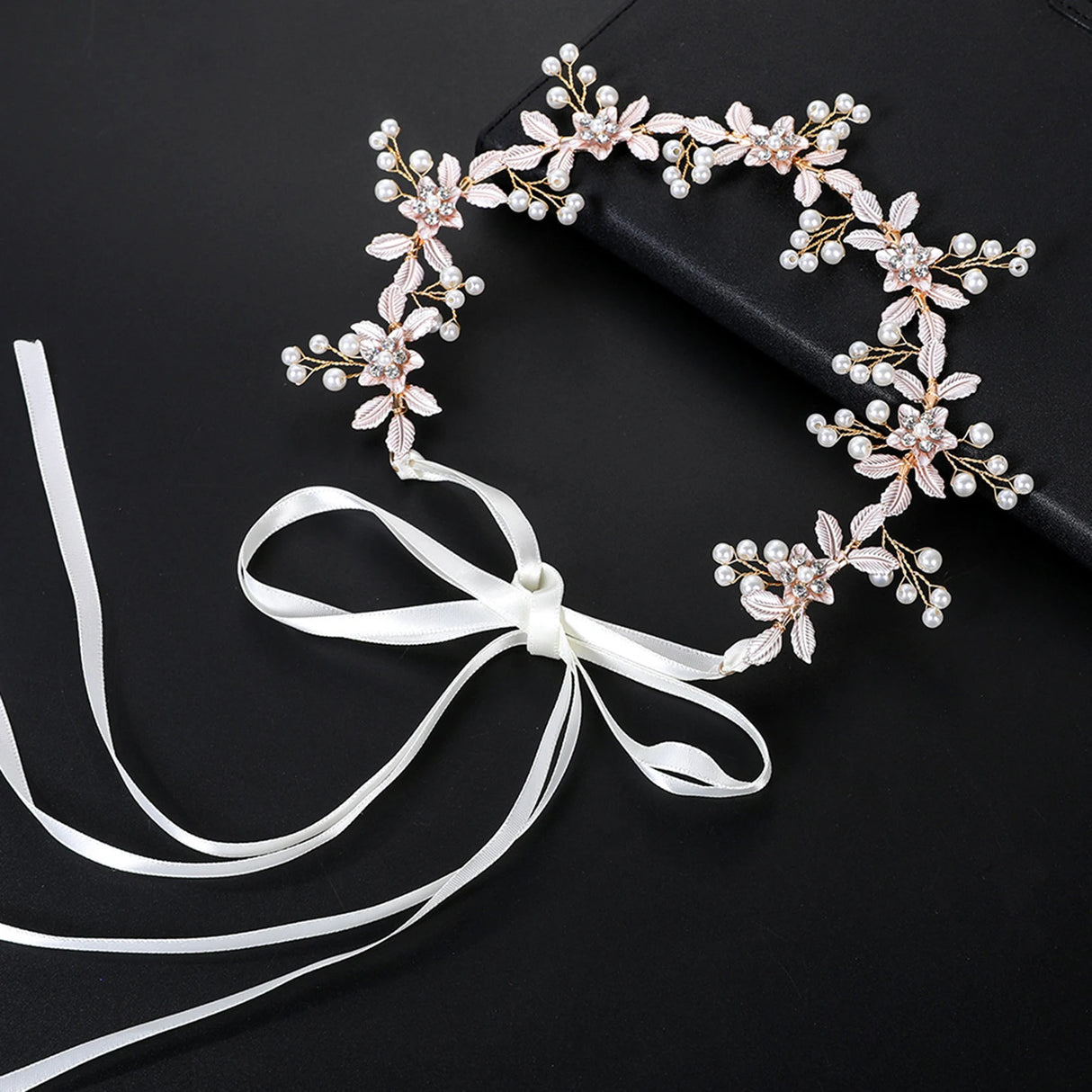 Wedding Headbands For Women Bride Handmade Crystal Rhinestone Tiaras Silver Color Hairbands Hair Accessories Queen Headband Gift