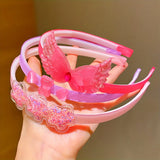 3 Pieces of Sweet Headbands for Kidsren, Suitable for Little Girls