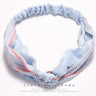 Cross elastic headband chiffon silk headband ladies headband hair accessory sports face wash