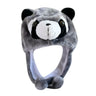 Winter Warmer Plush Soft Moving Ears Hat Animal Hat Headgear Ears Airbag Cap Ear Protection Earmuff Funny Toys Neck Warmer