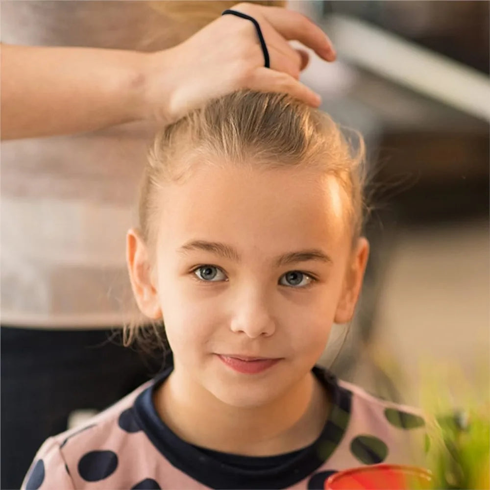 10/30/50Pcs No Damage Elastics Rubber Bands Hair Ties For Thick Curly Hair Ponytail Holders Hair Elastic Band Men Women Girls