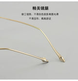 Korea Fashion Style Titanium Glasses Frames Luxury Designer Round ABA Eyeglasses Women Men Prescription Reading Eyewear