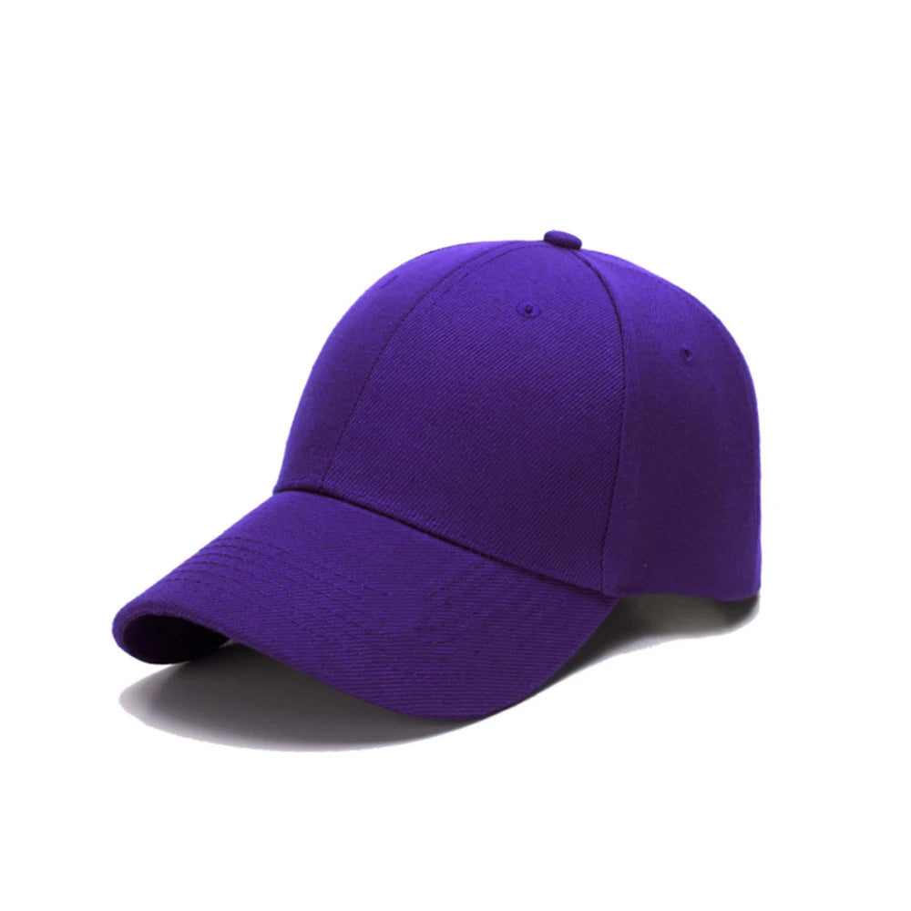 Fashion Candy Color Kids Baseball Cap Sun Protection Boy Girls Hat Adjustable Travel Children Baseball Cap Baby Summer Sun Hat