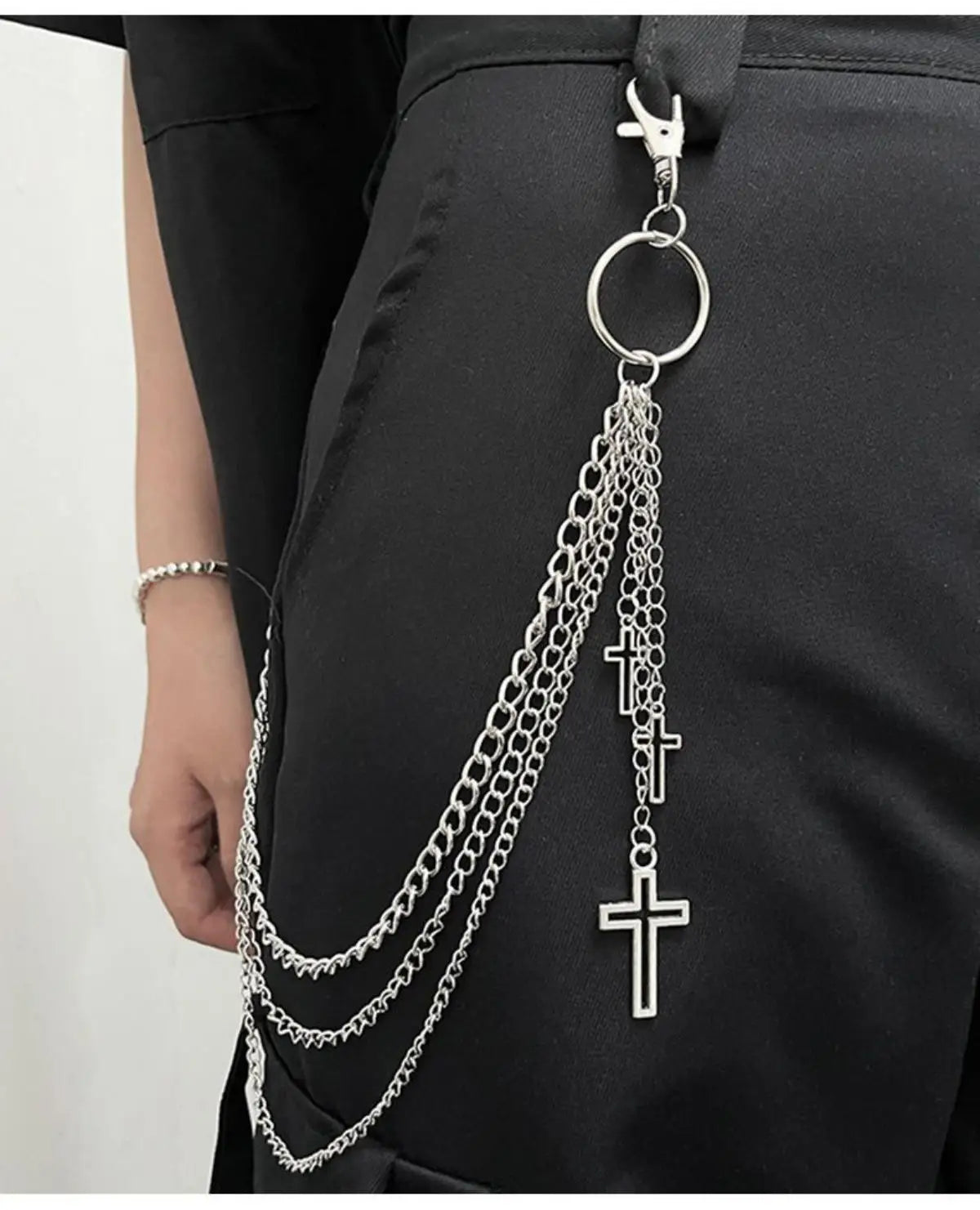 Waist chain men and women fashion versatile belt belt decoration jeans hip-hop punk style summer metal chain women