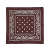Fashion Hip Hop Bandana Kerchief Unisex Black Hair Band Neck Scarf Headwear Wrist Wraps Head Square Scarves Print Handkerchief