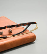 High Quality Luxury Glasses Ultra Light Pure Titanium Men's Eyeglass Frames High-Quality Acetate Prescription Eyeglass Frames