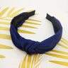 Fashion Top Knot Satin Headbands Wide Fabric Makeup Hairbands for Women Girls Ladies Washing Hair Hoops Bezel Hair Accessories