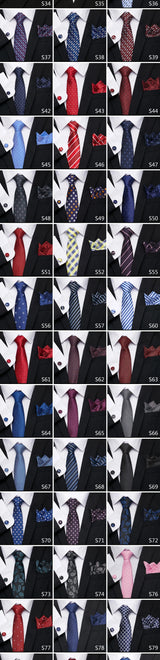 Newest style Green Tie For Men Holiday Present Tie Pocket Squares Set Necktie  Striped Wedding Accessories Man