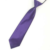 Kid Tie Solid classic NEW Ties Gift Fashion Wholesale Neckties Color Business Cravat Wedding Party Formal FA117