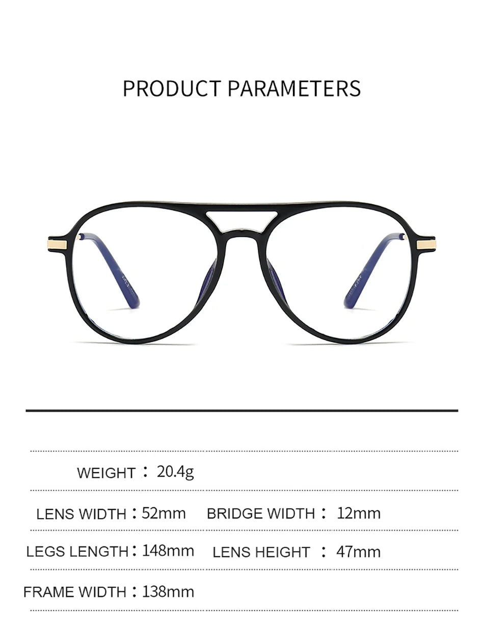 Reading Glasses Blocking Blue Light Fahsion Frame Computer Goggles Presbyopic Eyeglasses Women&Men 0+1.0 1.5 2.0 3.0 3.5 +4.0