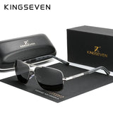 KINGSEVEN Classical Men’s Sunglasses High Quality Aluminum HD Mirror Lens Functional Glasses Women Driving Accessory Eyewear