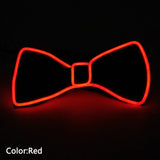 LED Acrylic Bow Tie Light up LED Men Bow Tie Luminous Bow tie Costume Men Ties DJ Dance Glow Decoration Novelty Gift LED Cravat