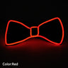 LED Acrylic Bow Tie Light up LED Men Bow Tie Luminous Bow tie Costume Men Ties DJ Dance Glow Decoration Novelty Gift LED Cravat