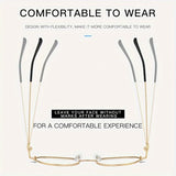 Blue Light Blocking Glasses  Polarized Sunglasses TR Frame UV400 Protection Unisex Fashion Eyewear Anti Glare Two Tone Injection