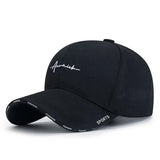 Hat Women's Korean Version Letter Embroidery Cap Baseball Cap Internet Celebrity Sports Breathable Hat Sun Hat