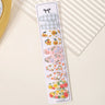 10Pcs/set 2.2'' Printed Embroidery Waterdrop Shape Hair Clips For Cute Girls BB Hairpin Barrettes Headwear Kids Hair Accessories