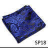 High Grade 2023 New Style Hot sale Silk Handkerchief Black Suit Accessories Solid Men Abraham Lincoln's birthday Pocket Square