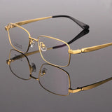 BETSION New Retro Square Pure Titanium Upscale Men Optical Glasses Frames Women Fashion Prescription Eyeglasses