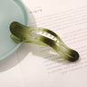 New Acrylic Matte Duckbill Hair Claws Barrettes Bow Solid Color Hair Clips Hair Accessories For Women Hairpin Ponytail Headwear
