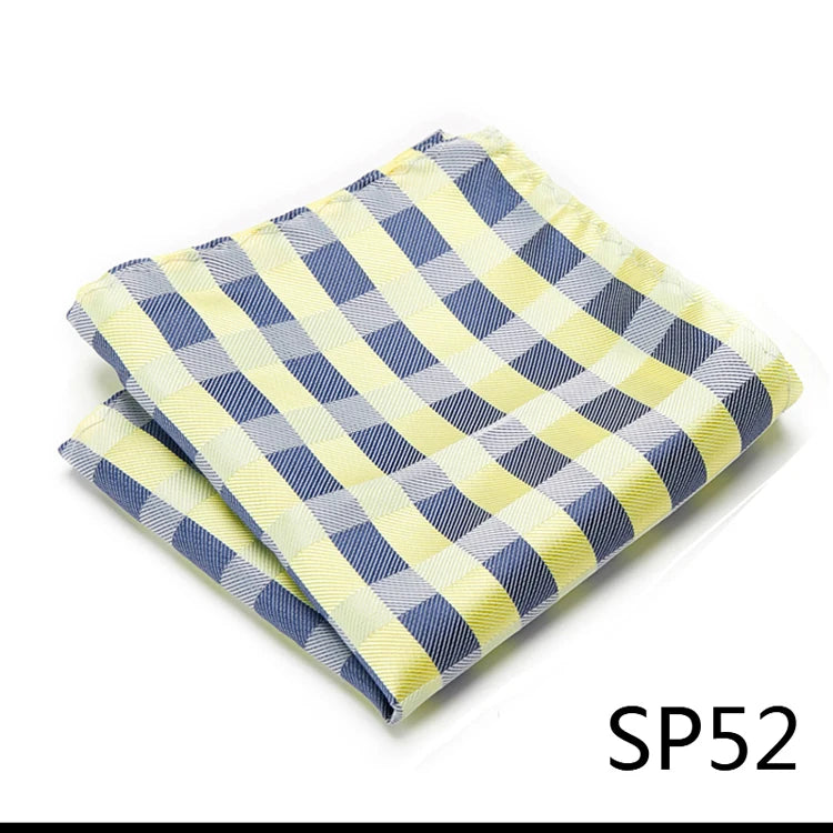 High Grade 2023 New Style Hot sale Silk Handkerchief Black Suit Accessories Solid Men Abraham Lincoln's birthday Pocket Square