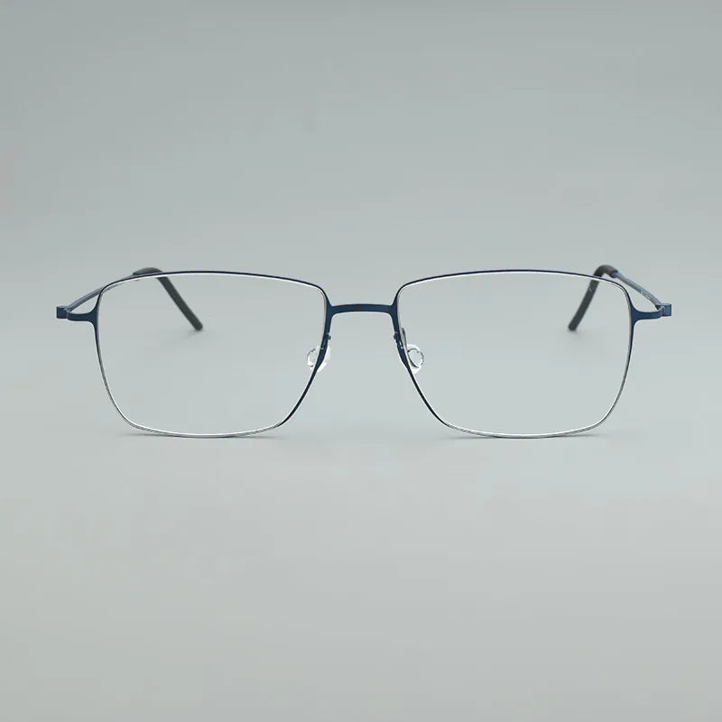 pure Titanium Glasses Frame for Men women 5508 Vintage square Myopia Prescription Eyeglasses Frames 2024 Optical Korean Eyewear