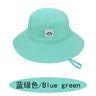 SMILE Baby Sunhat Summer Spring Kids Bucket Hat For Girls Boys Children Big Visor Cotton Sun Cap Beach Travel Panama Hats Caps