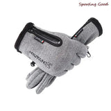 Outdoor Winter Gloves For Men Waterproof Thermal Fleece Lined Resistant Touch Screen Non-slip Motorbike Riding Mountaineering