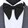 New Big Bow Ties Men's Solid Bowtie Red Black Yellow Fashion Bowknot For Men Wedding  Party Accessories