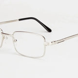 Real Glass Lens Reading Glasses Men Women Square Full Frame Presbyopic Glasses Anti-Scratch Diopter Eyewear +1.0 1.5 2.0 To+4.0