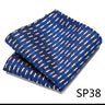 High Grade 2023 New Style Hot sale Silk Handkerchief Black Suit Accessories Solid Men Abraham Lincoln's birthday Pocket Square