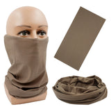 Outdoor Magic Bandana Solid Neon Color Cycling Hiking Scarves Headband Polyester Fashion Neck Cover Fishing Windproof Face Mask
