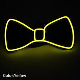 LED Acrylic Bow Tie Light up LED Men Bow Tie Luminous Bow tie Costume Men Ties DJ Dance Glow Decoration Novelty Gift LED Cravat