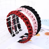 Braided Headband Women Girls Elastic Hairbands Non-slip Fashion Weaving Hair Hoop Bands Female Bezel Hair Accessories Headwear