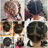1000pcs Girls Elastic Hair Bands Nylon Rubber Band Headband Hair Accessories Kids Ponytail Holder Bands Kids Ornaments
