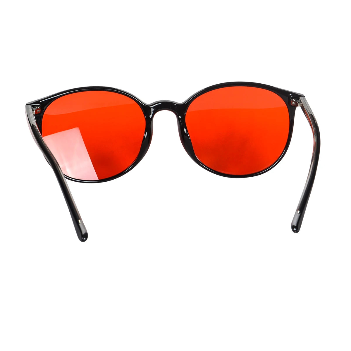 red glasses red blue light glasses for better sleep blue light blocking glasses orange lenses Tr90  women eyeglasses SH2022
