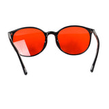 red glasses red blue light glasses for better sleep blue light blocking glasses orange lenses Tr90  women eyeglasses SH2022