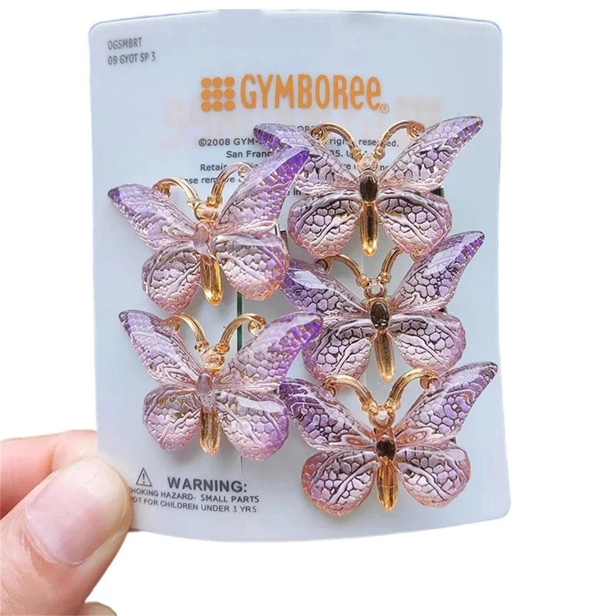 5PCS Sweet Stereoscopic Color Gradient Cute Baby Hairpins Kids Hair Clips Children Headwear Princess Barrette Girls Accessories